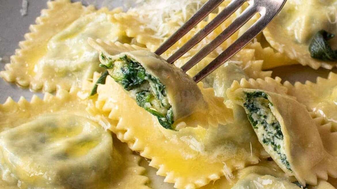 Ravioli Ricotta Spinach