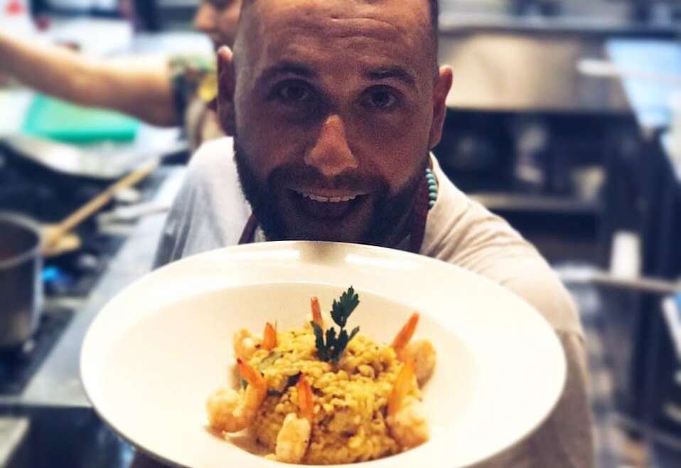 Seafood Orzo